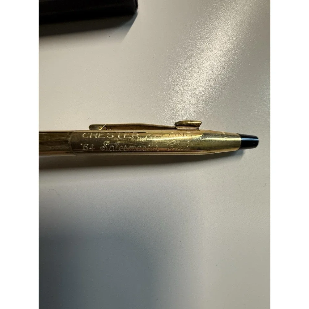 Vintage Cross 12kt Gold Filled Pen & Pencil Set 1/20 12k GF Classic Century